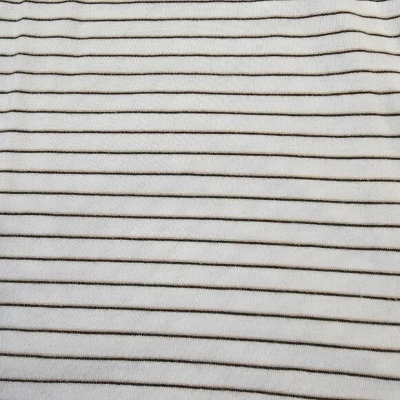 J. Jill Top Womens XS Olive Green White Striped Sleeveless Split Back Summer - Picture 2 of 9